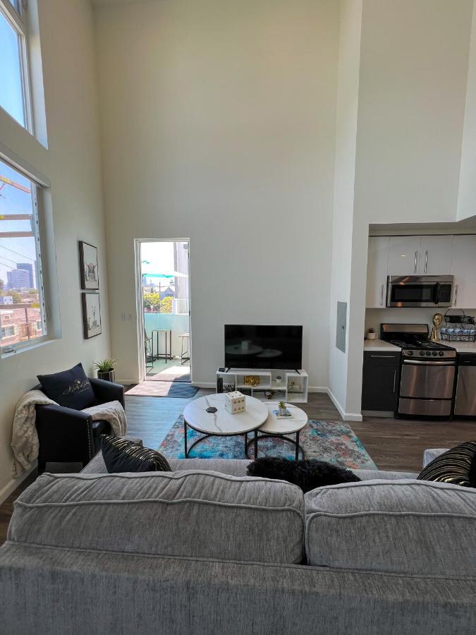 Luxury Downtown Los Angeles Penthouse Condo With Skyline Views Ngoại thất bức ảnh